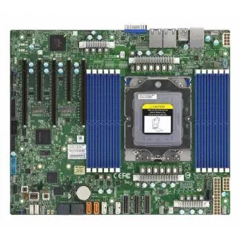 Supermicro - Motherboard MBD-H13SSL-N-B, AMD, Socket SP5, AMD EPYC 9004, Socket SP5, DDR5-SDRAM, max. 3 TB DDR5 DIMM SATA 6 GB/s graphics USB 3.1 USB 3.0 USB 3.0 RJ-45 VGA PCI-Expr