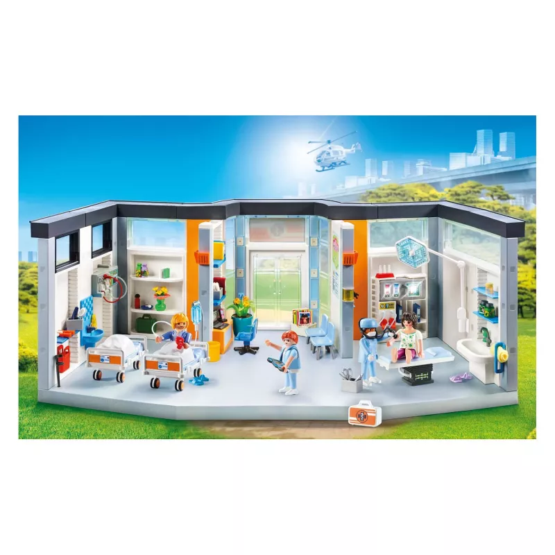 Toy figure Playmobil 70191 Furnished Hospital Wing 297 pieces
