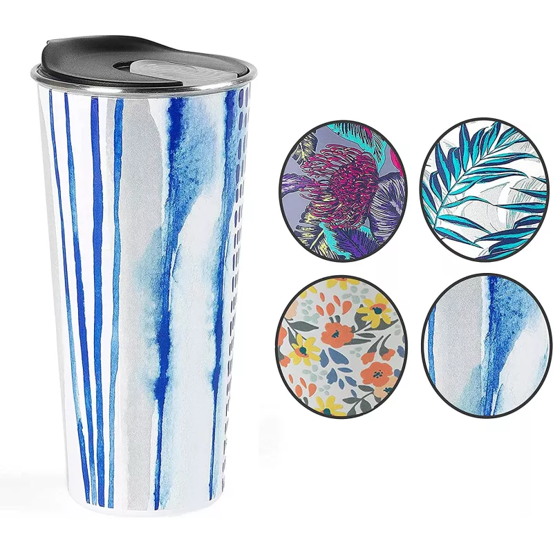 Sippy cup Cambridge CM07158 with lid, 300 ml, spill-resistant drinking cup