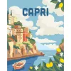 Painting kit Ravensburger CreArt Capri – canvas painting set by Ravensburger