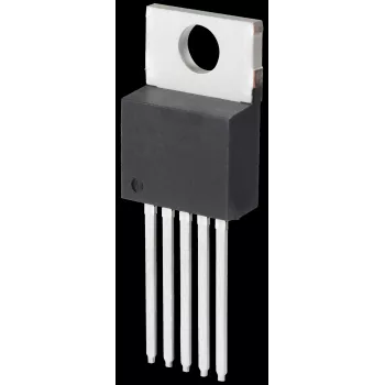 Step-down Voltage Regulator Texas Instruments LM2575 HVT-5.0, fixed 5.0 V output, input 4–60 V, package SO-220-5