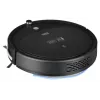 Robot vacuum cleaner TEESA Smart VAC 2 — round, black, 1000 Pa suction, 9.6V/2000mAh Li battery, 0.2 L dust box, Wi‑Fi, automatic return