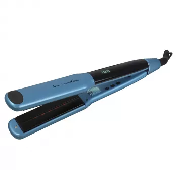 Straightening Iron JATA JBPP5570 60W Ceramic Plates Black Blue