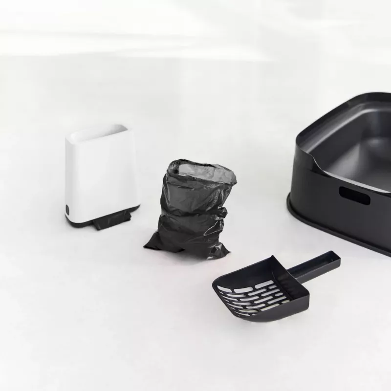 Plastic disposable tableware Rotho BIALA 64 pcs Black — plastic, 64 pieces, black