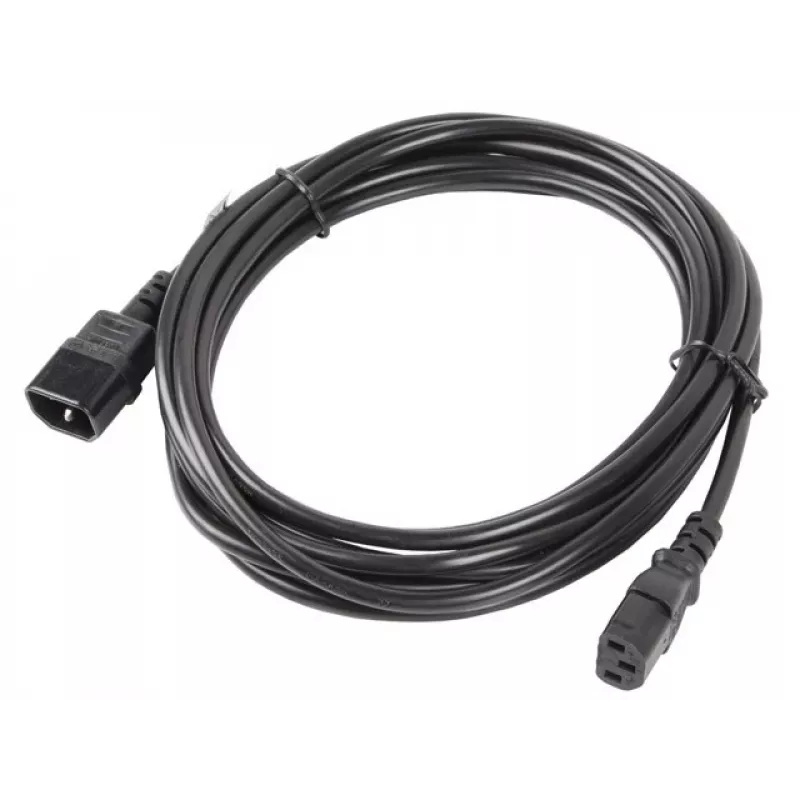 Lanberg C13- C14 Vde, 5m Cable Power Distiller (ca-c13e-11cc-0050-bk)