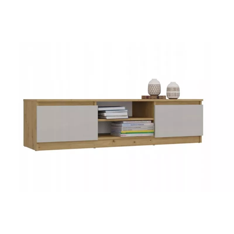 MALWA 140 TV cabinet, artisan oak/cashmere
