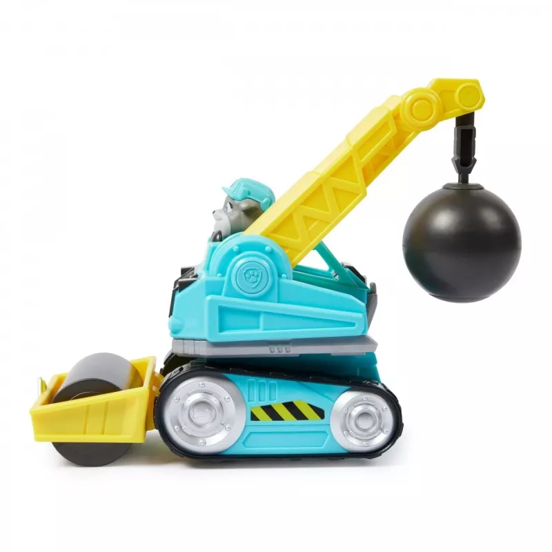 Wrecking Ball Truck Rubble & Crew Motor 3+ Years Plastic Black Blue Yellow