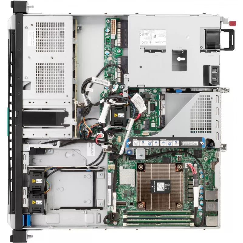 HPE ProLiant DL20 Gen11 E-2434 3.4GHz 4c 1P 32GB-U 4SFF 2x480GB SATA SSD 800W PS EU Server