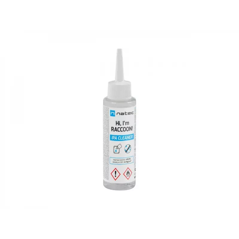 Isopropyl Alcohol Cleaner NATEC Racoon 100 ml — electronics and surface cleaner