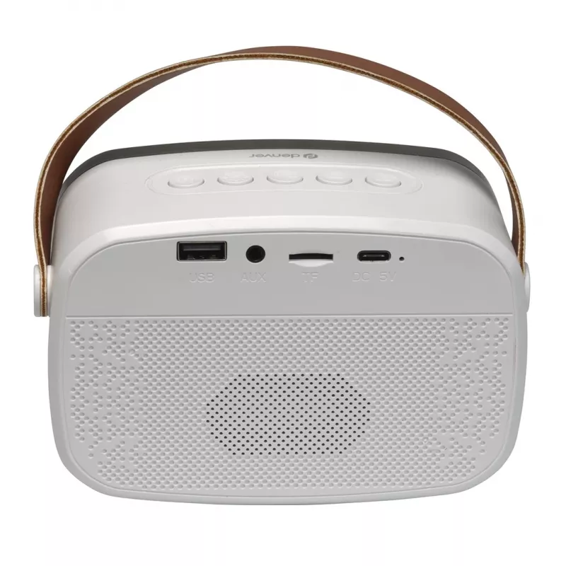 Denver BTM-610 Portable Speaker White