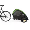 Pet Carrier BURLEY Tail Wagon BU-947108 — soft-sided dog carrier, Black/Green