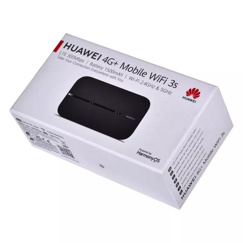 Huawei 4G Mobile WiFi 3 Wireless Router Dual-band (2.4 GHz / 5 GHz) Bl