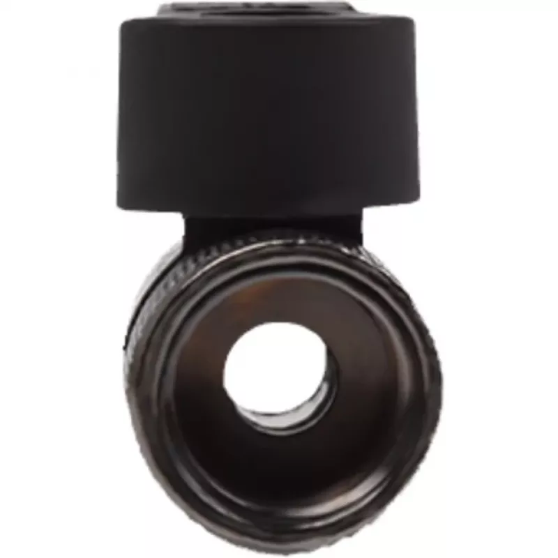 Alphacool 2-way ball valve G1/4 - Black Nickel (17354)
