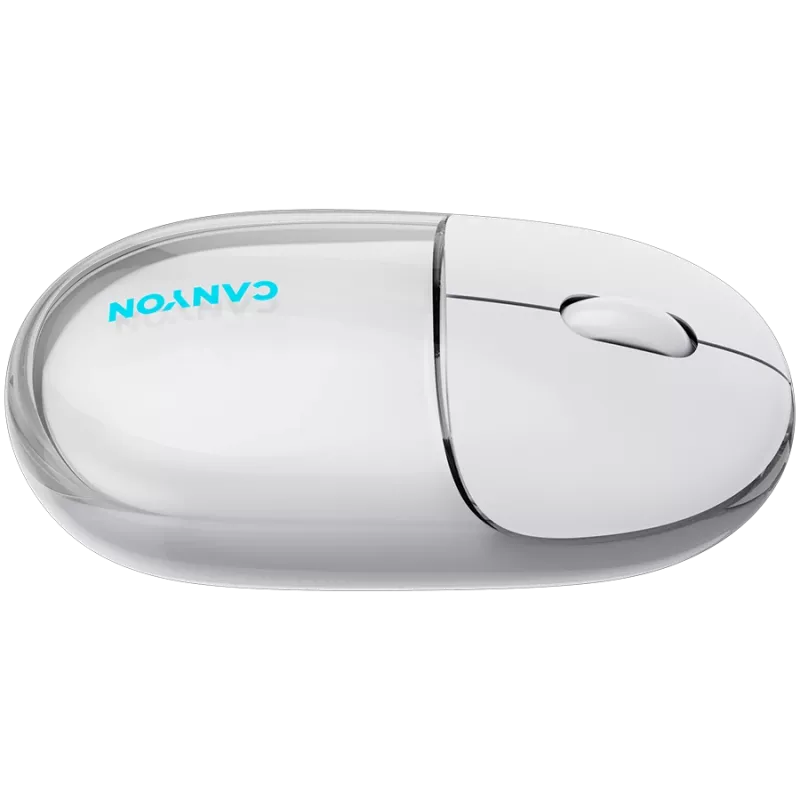 CANYON mouse OnClick 24 BT/ Wireless Transparent/White