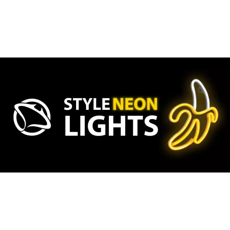 Decorative Neon Light MANTA SNL01WHT — bright colorful design, wall-mounted accent lighting