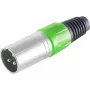 Microphone ShiverPeaks ShiverPeaks S/CONN maximum connectivity XLR-Stecker green 55002-G