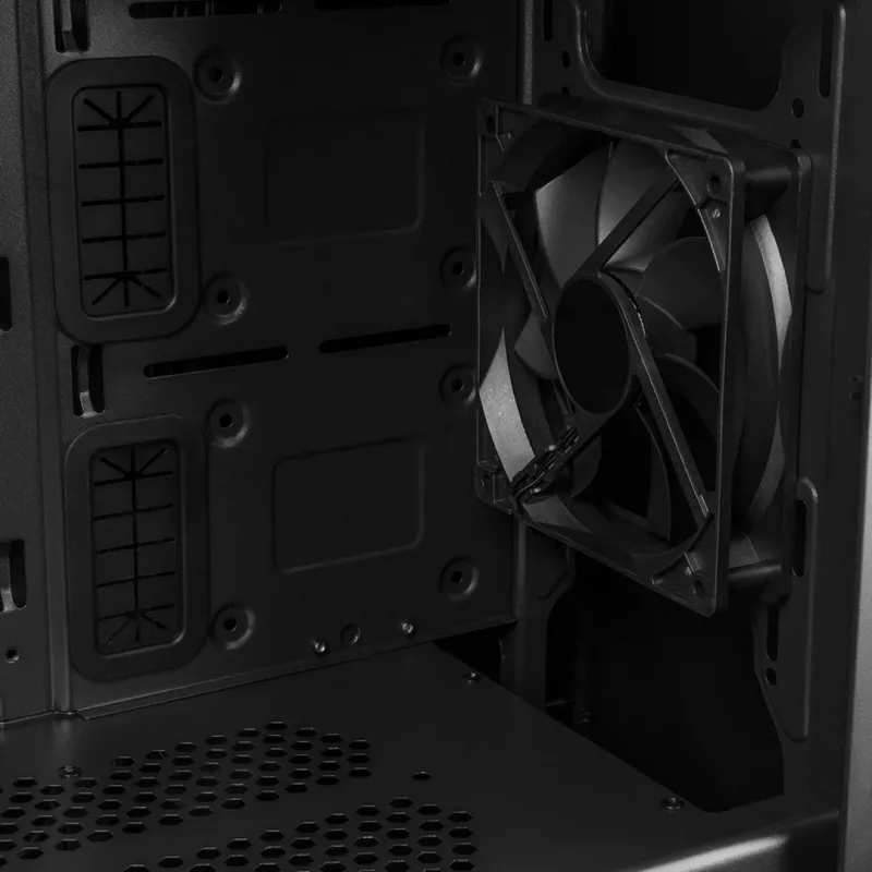 PC Case MODECOM Oberon Pro Midi Tower, Tempered Glass, microATX/ATX, 7 slots, 395 mm GPU, 2x3.5 inch + 3x2.5 inch bays, USB 3.2 Gen1