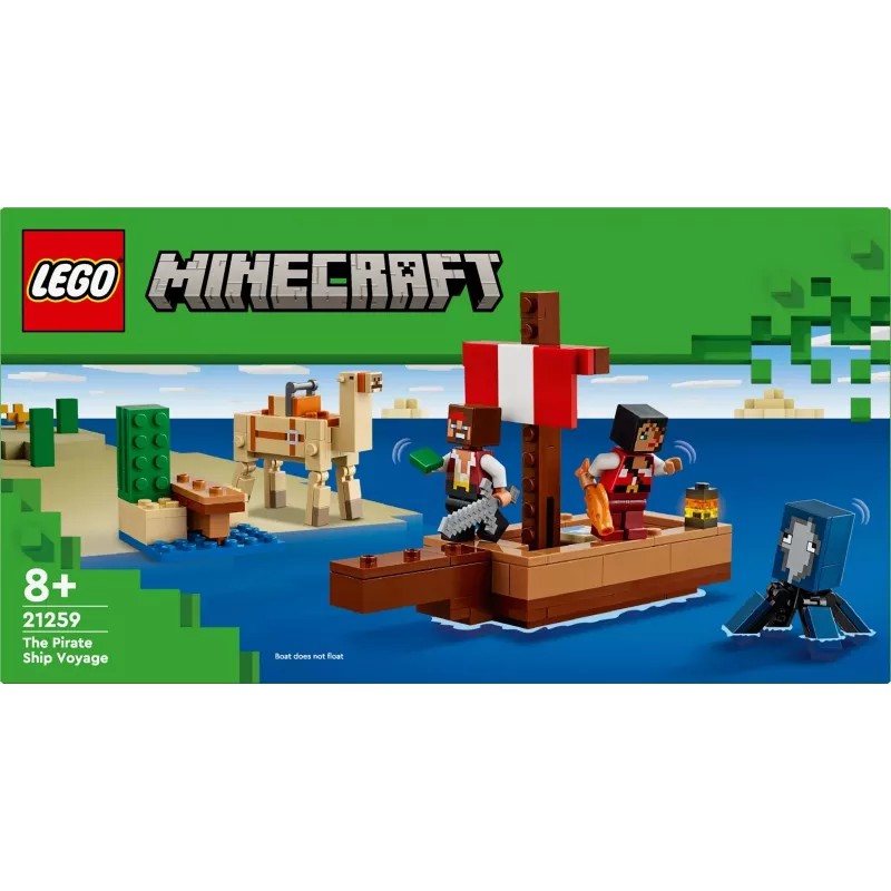 LEGO MINECRAFT 21259 The Pirate Ship Voyage