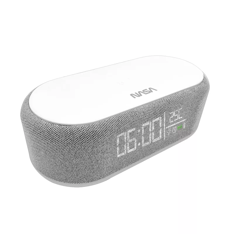 Bluetooth speaker, alarm clock and wireless charger Nasa SPC400
