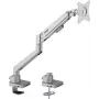 SpeaKa Professional SP-MM-600 Single-gang Monitor-Desk Mount 43,2 cm (17) - 81,3 cm (32) Gas-Spring Technology, Integrated Docking Station, Tiltable, swivel (SP-10493144)