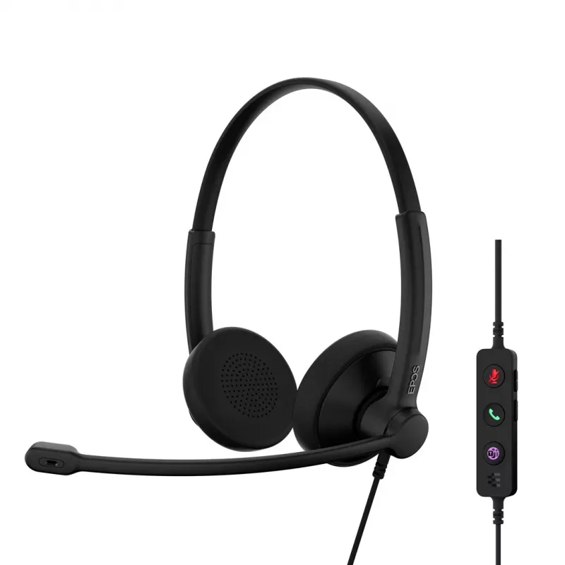 Headset EPOS IMPACT 100 UC Stereo USB-C+A Wired Lightweight Comfort