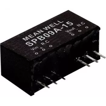 Power adapter/inverter MEAN WELL SPB09A-24, 9 W, 24 V, 0.375 A, RoHS