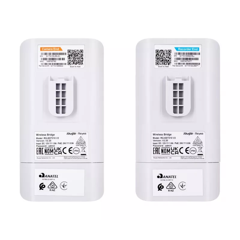 Ruijie Networks RG-EST310 V2 wireless access point 867 Mbit/s White Power over Ethernet (PoE)
