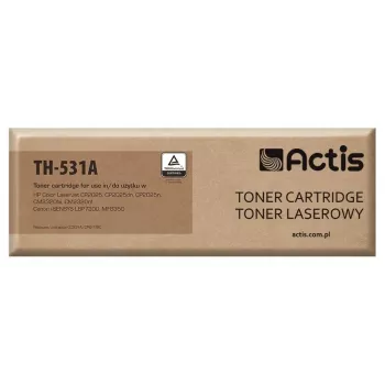 Toner cartridge ACTIS TH-531A replacement for HP 304A CC531A / Canon CRG-718C, Cyan, 3000 pages, Standard, 1 pc