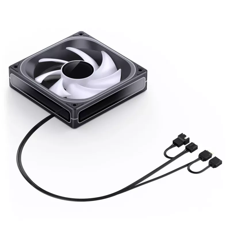 120mm ARGB PWM case fan Jonsbo ZA-120 black, model ZA-120B