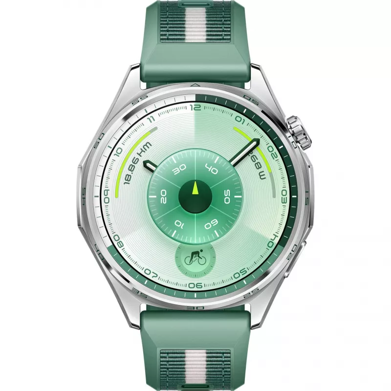 Huawei WATCH GT6 3.73 cm (1.47) AMOLED 46 mm Digital 466 x 466 pixels Touchscreen Stainless steel GPS (satellite)