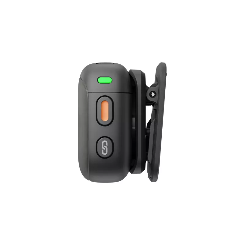 Wireless bodypack transmitter DJI MIC 3 — compact portable microphone transmitter, Black/Grey