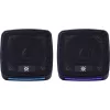 PC speakers DEFENDER J3 2.0 6W LED USB, 2×3W RMS, 90–20000 Hz, 3.5 mm, black
