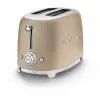 Toaster Smeg 50's Style TSF01CHMEU 2 slices Gold 950W