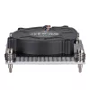 Processor air cooler SILVERSTONE SST-XE01-1700A — 8 cm fan, 1000–5500 RPM, dual ball bearing, black