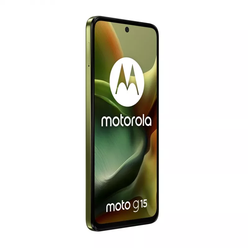 Motorola moto g15 17.1 cm (6.72 inch) Dual SIM Android 15 4G USB Type-C 8 GB 128 GB 5200 mAh Green