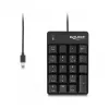 Numeric Keypad DeLOCK 12108 USB Black 19 Keys 1.6m Cable