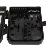 Extralink Eliza V2 Fiber Optic Closure, 16 Splices, Black, Mid-Span