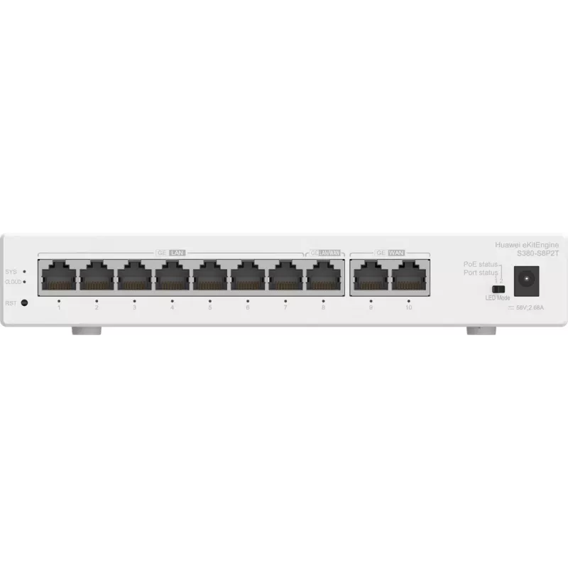 Managed Switch HUAWEI eKit S380-S8P2T Gigabit Ethernet 10/100/1000