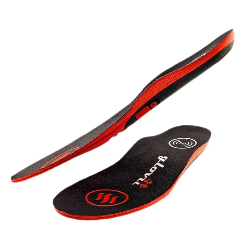 Heated insole Glovii GW3M unisex, black, polyester 100%, winter use