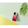 Protective phone case iKins for Apple iPhone 12 / 12 Pro, pink lake with black trim