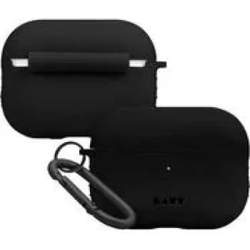 Silicon case LAUT POD Charcoal for AirPods Pro — durable lightweight protective cover
