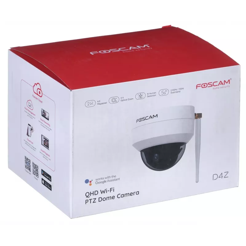 Foscam D4Z Bulb IP security camera Indoor & outdoor 2304 x 1536 pixels Ceiling