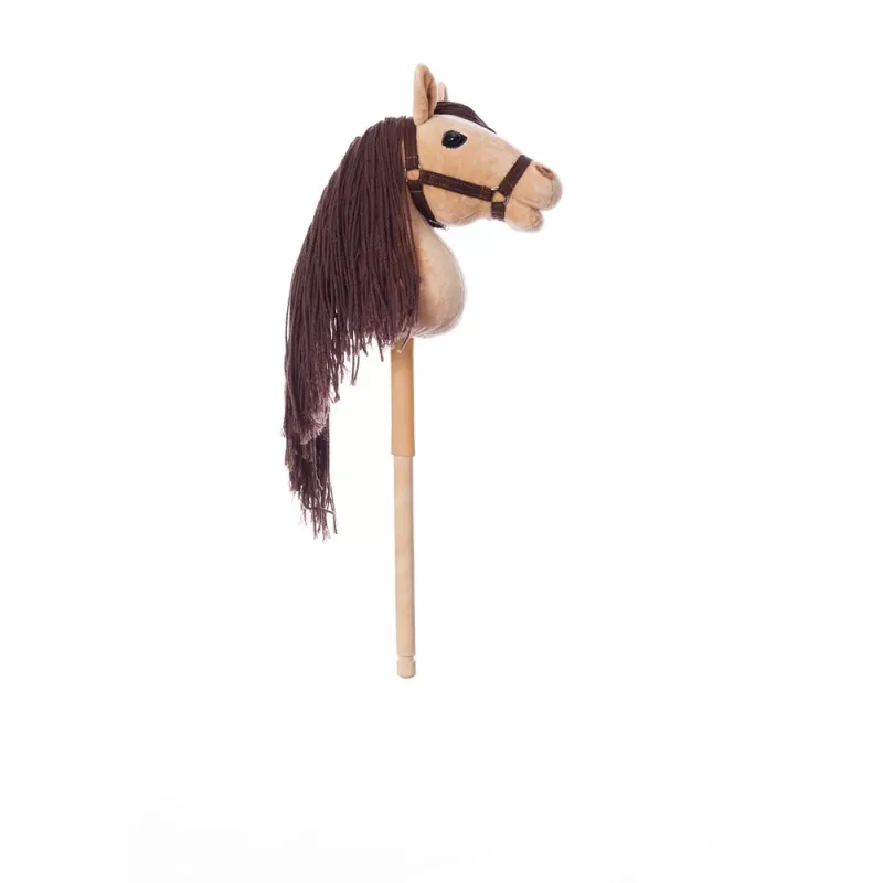 Horse on a stick HOPPIHORSE Hobby Horse A4 beige