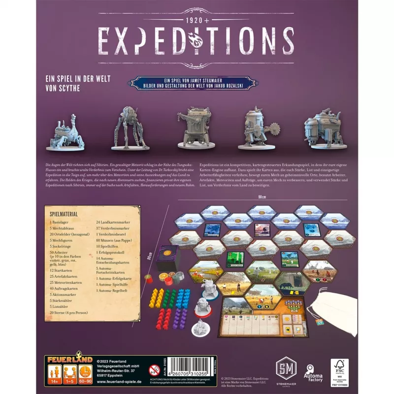 Expeditions, Board Game