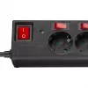 Surge-Protected Power Strip Goobay 72567 6 AC Outlets 1.5 m Cable