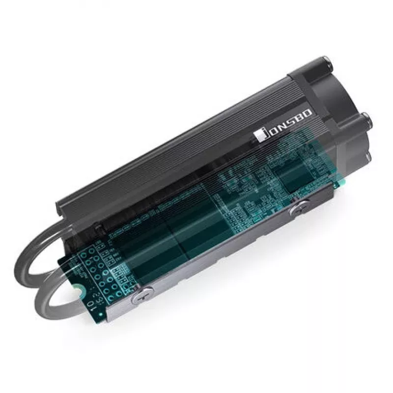 M.2 SSD Cooler Jonsbo M.2-7 Black — passive heatsink for M.2 drives, low-profile aluminum design