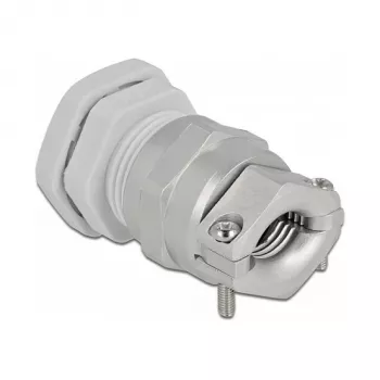 Cable Gland DeLOCK 60358 Grey Metal Plastic