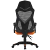 Gaming chair CANYON Wave MCH02 — mesh back, ergonomic design, black/orange