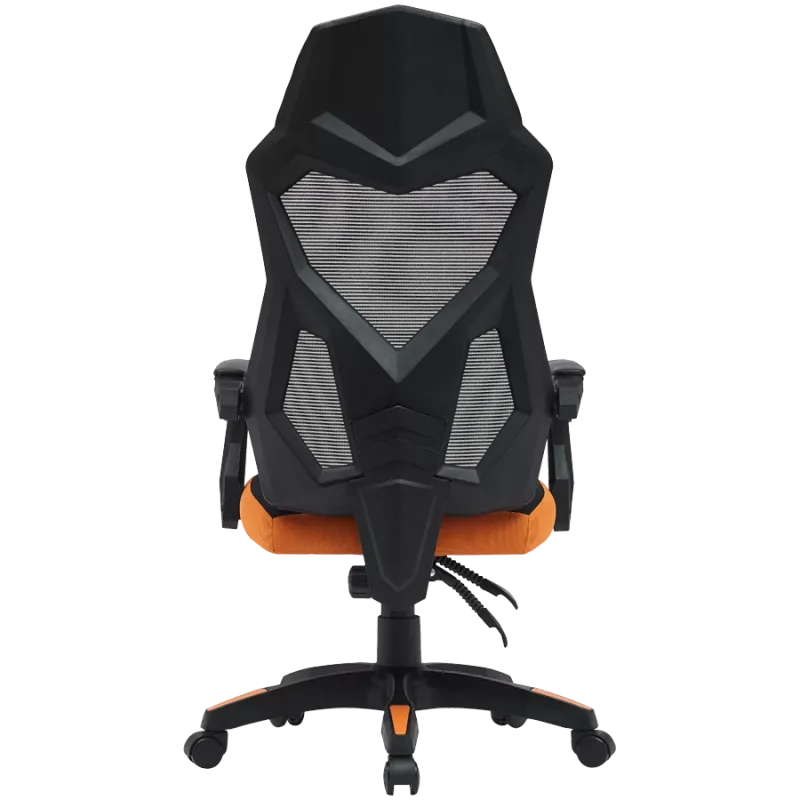Gaming chair CANYON Wave MCH02 — mesh back, ergonomic design, black/orange