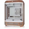 PC Case Thermaltake The Tower 600 Midi Tower Mocha — ATX/Micro-ATX/Mini-ITX, Tempered Glass, 1x3.5 inch + 2x2.5 inch, 4x USB 3.2